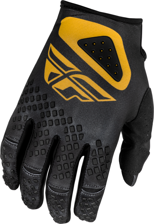Youth Kinetic Center Gloves Black/Gold Ys