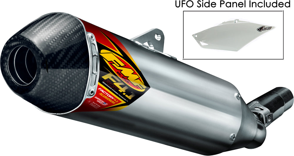Factory 4.1 Rct Slip On Mflr S/S Alu Hon Crf450r '13 14
