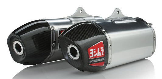 Rs 9 Header/Canister/End Cap Exhaust Dual System Ss Al Cf