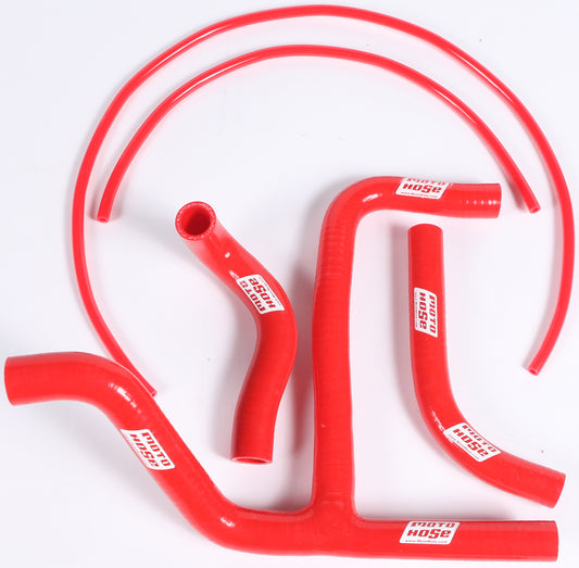 Silicone Y Hose Kit (Red)