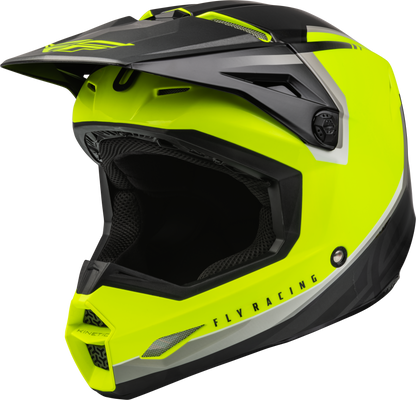 Youth Kinetic Vision Helmet Hi Vis/Black Yl