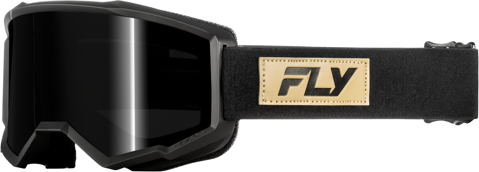 Focus Sand Goggle Black/Tan W/ Dark Smoke Lens