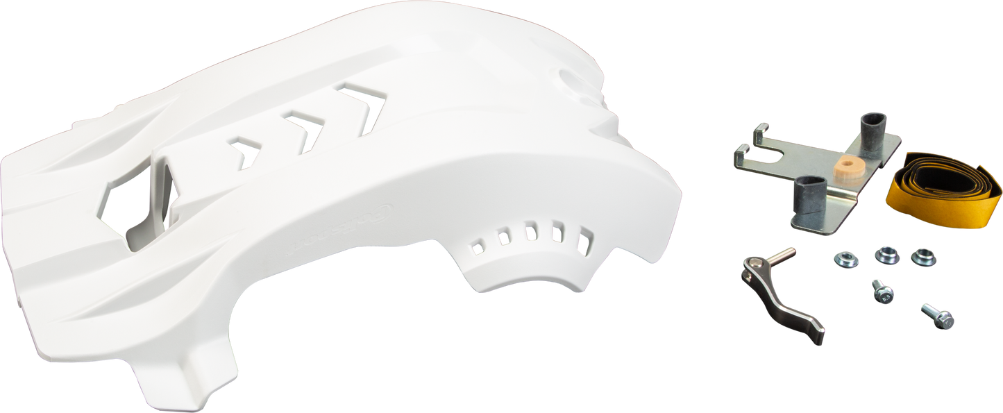 Fortress Skid Plate White Hus