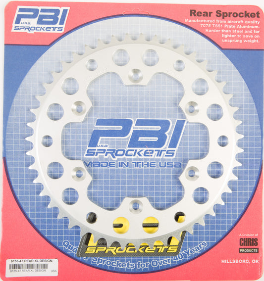 Rear Sprocket Aluminum 47t 520 Kaw/Suz
