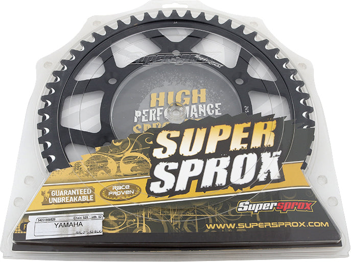 Rear Sprocket Aluminum 52t 520 Blk Yam