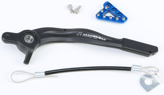 Forged Brake Pedal Aluminum Black/Blue