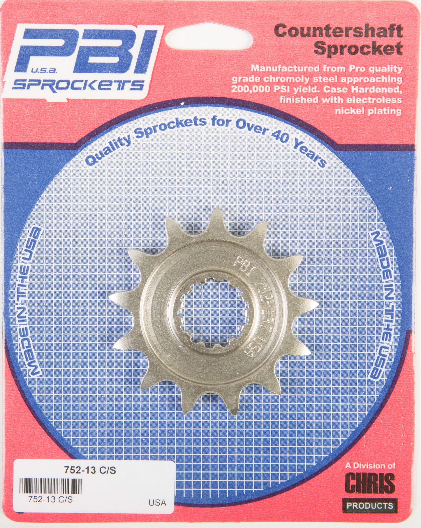 Front Cs Sprocket Steel 13t 520 Kaw/Yam