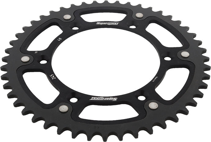 Rear Stealth Sprocket Alu/Stl 48t 520 Blk Yam