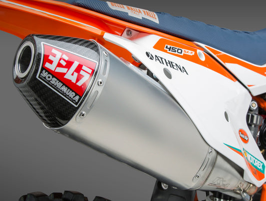 Rs 4 Header/Canister/End Cap Exhaust Slip On Ss Al Cf