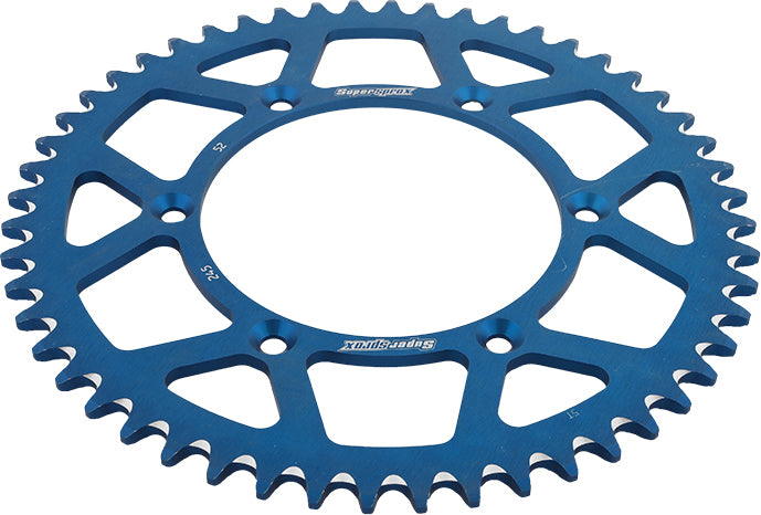 Rear Sprocket Aluminum 52t 520 Blu Yam