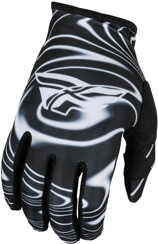 Youth Lite Warped Gloves Black/White Yl