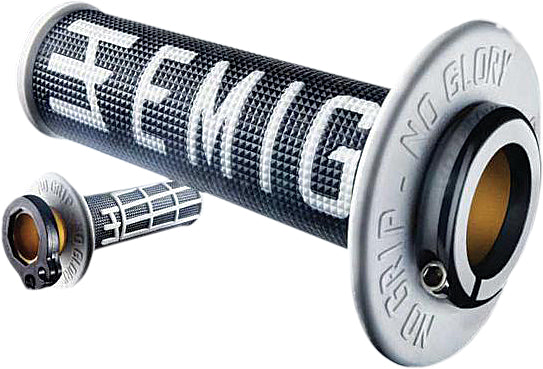 Emig V2 Lock On Grips 4 Stroke (Black/White)