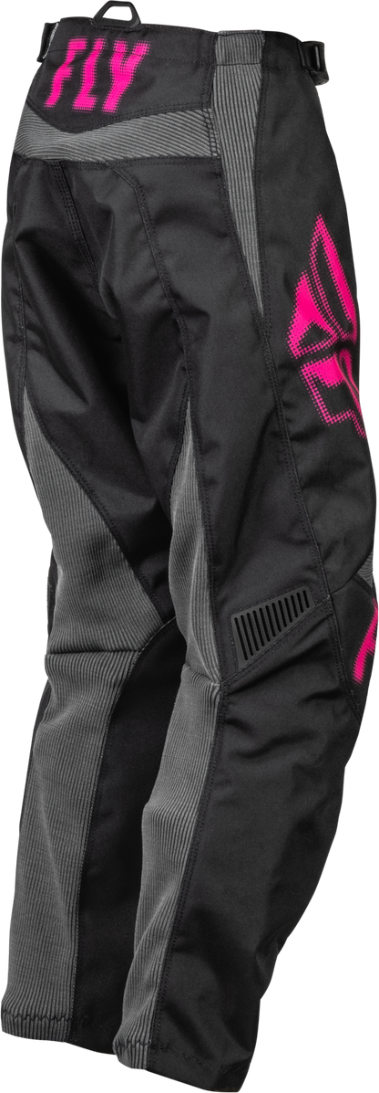 Youth F 16 Pants Black/Pink Sz 24