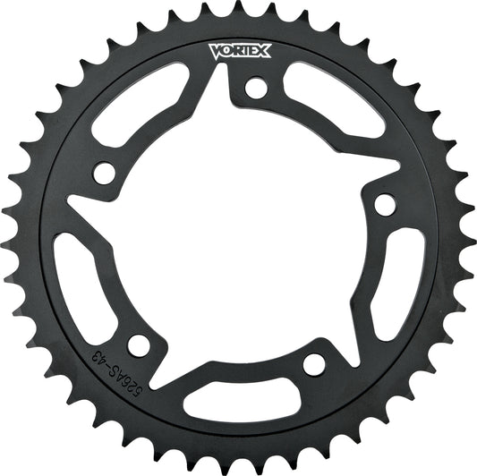 Rear Sprocket Steel 43t 520 Blk Suz/Tri