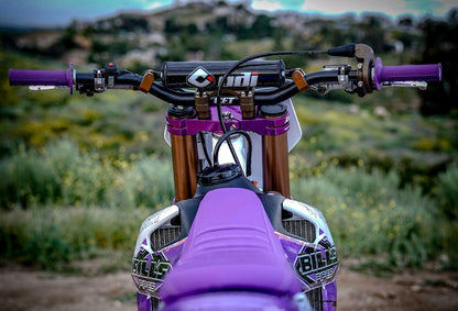 Half Waffle Lock On Grip Purple