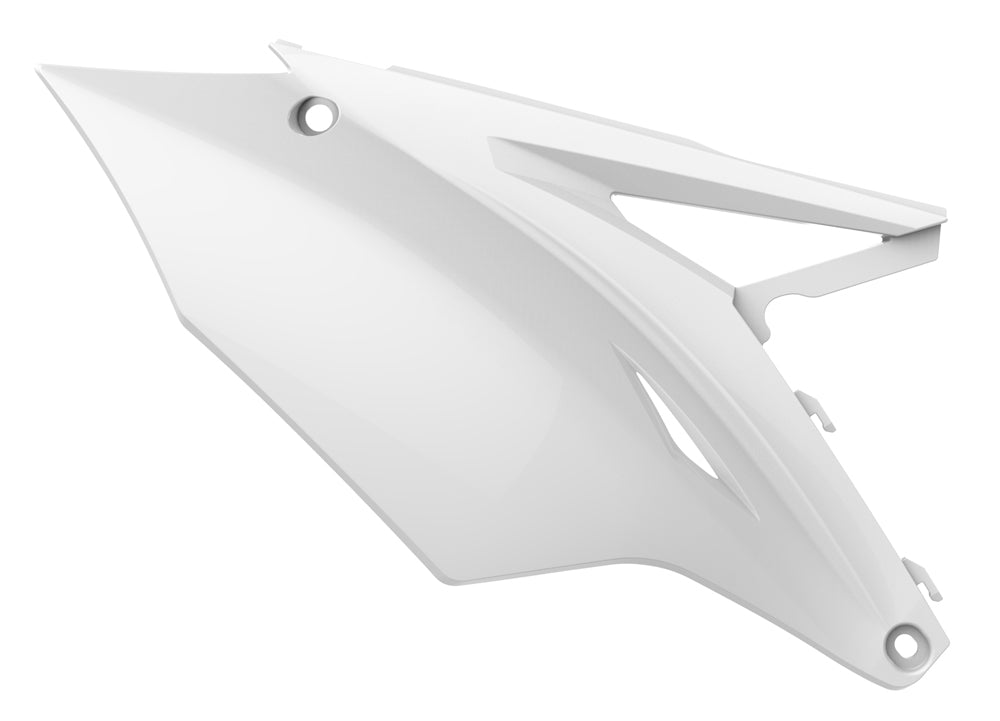 Side Number Plate White