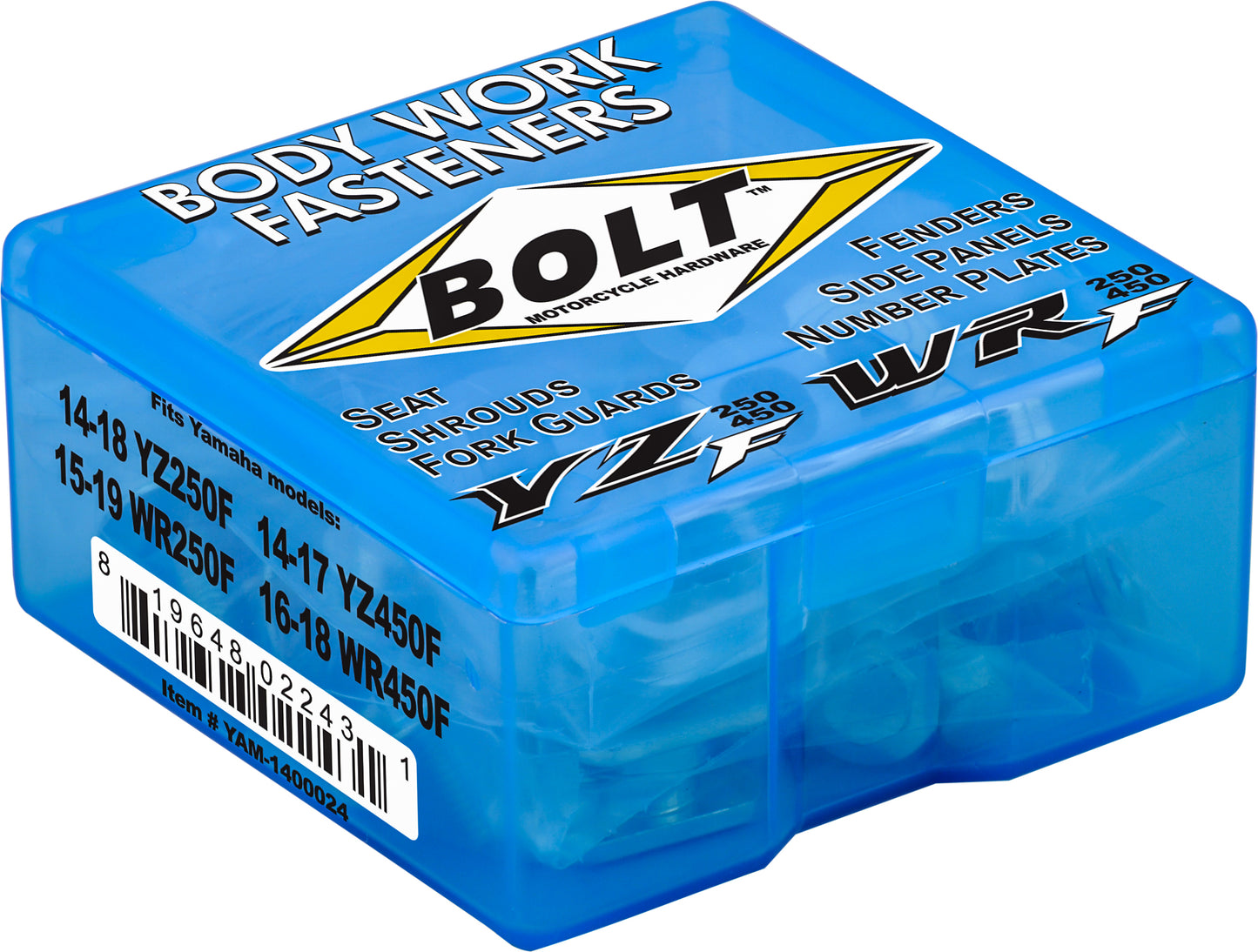 Full Plastic Fastener Kit Yam