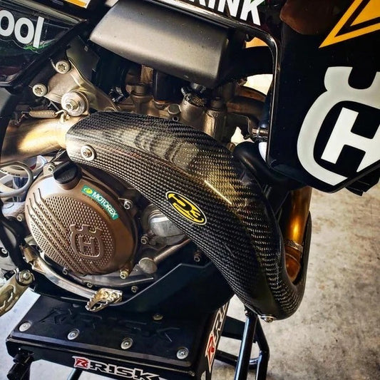 Heat Shield Carbon Fiber Ktm/Hus