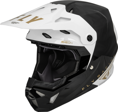 Formula Cp Slant Helmet Black/White/Gold Md