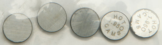 Valve Shims 7.48x1.95mm 5/Pk