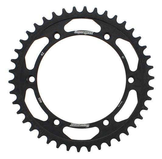 Rear Sprocket Steel 42t 520 Blk Kaw