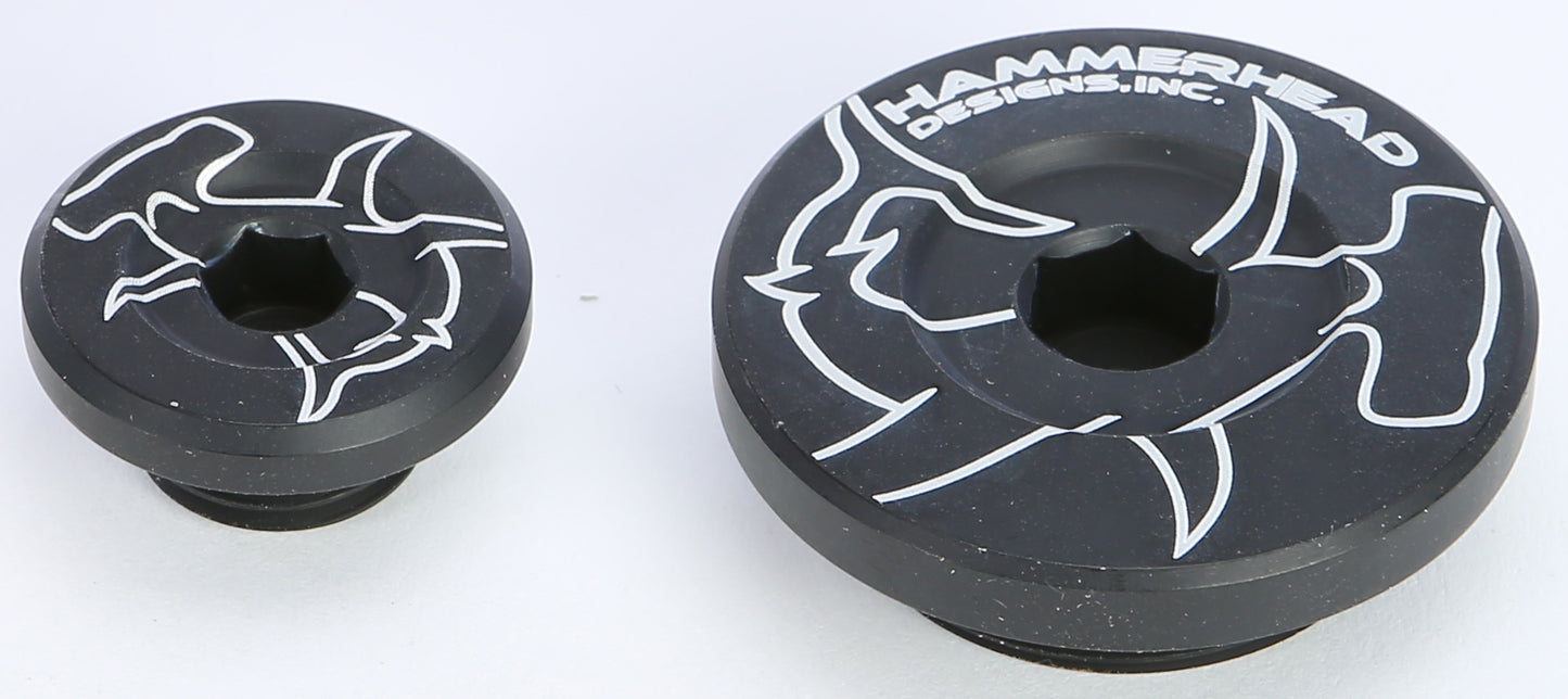 Engine Plugs Black Yz450f '06 09