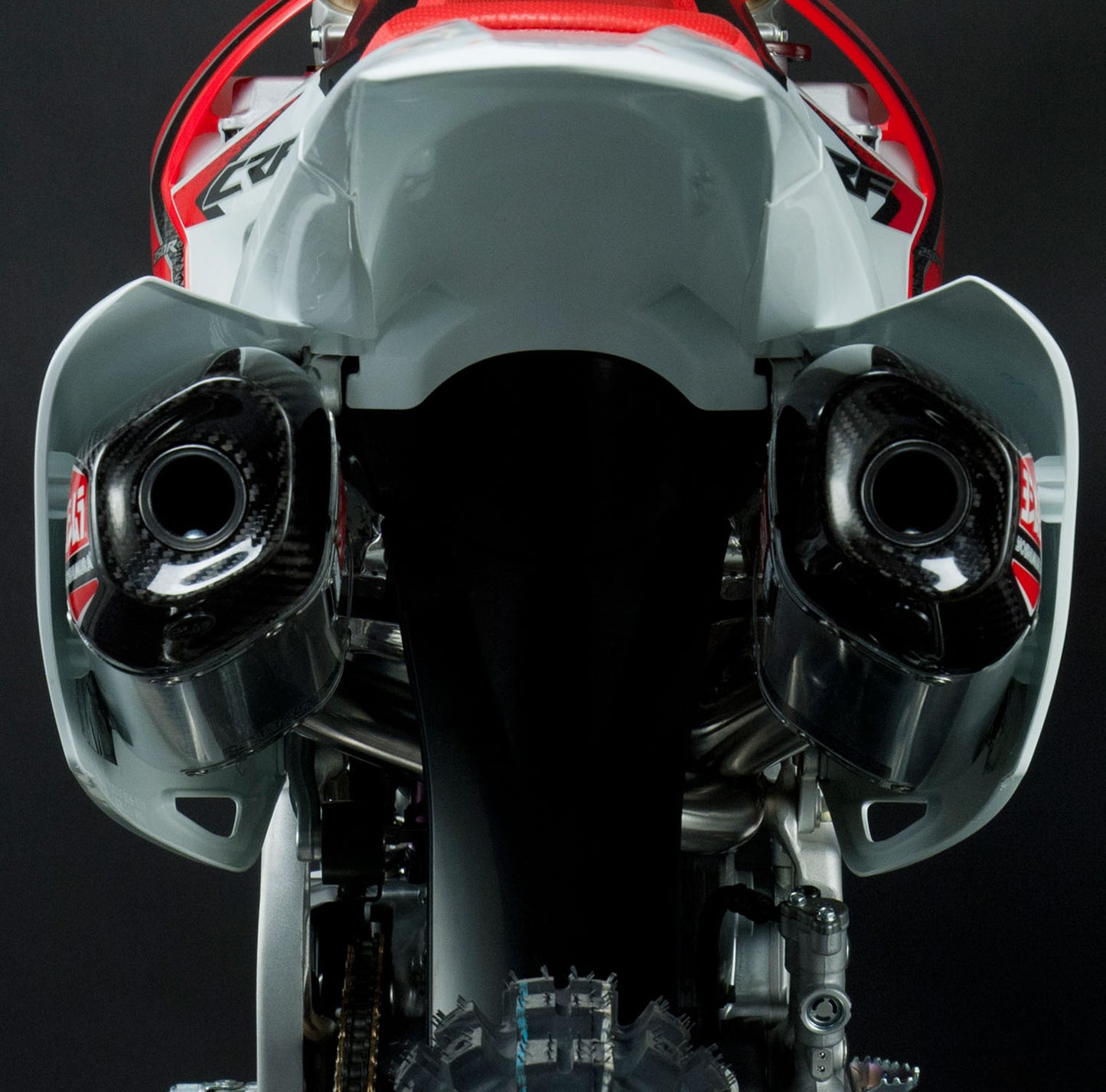 Rs 9 Header/Canister/End Cap Exhaust Dual System Ss Al Cf
