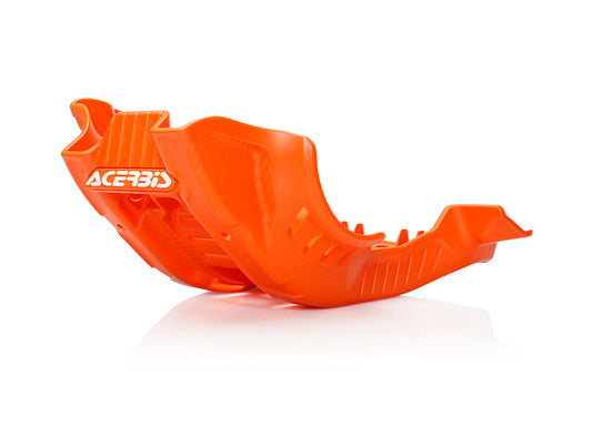 Skid Plate Orange/White