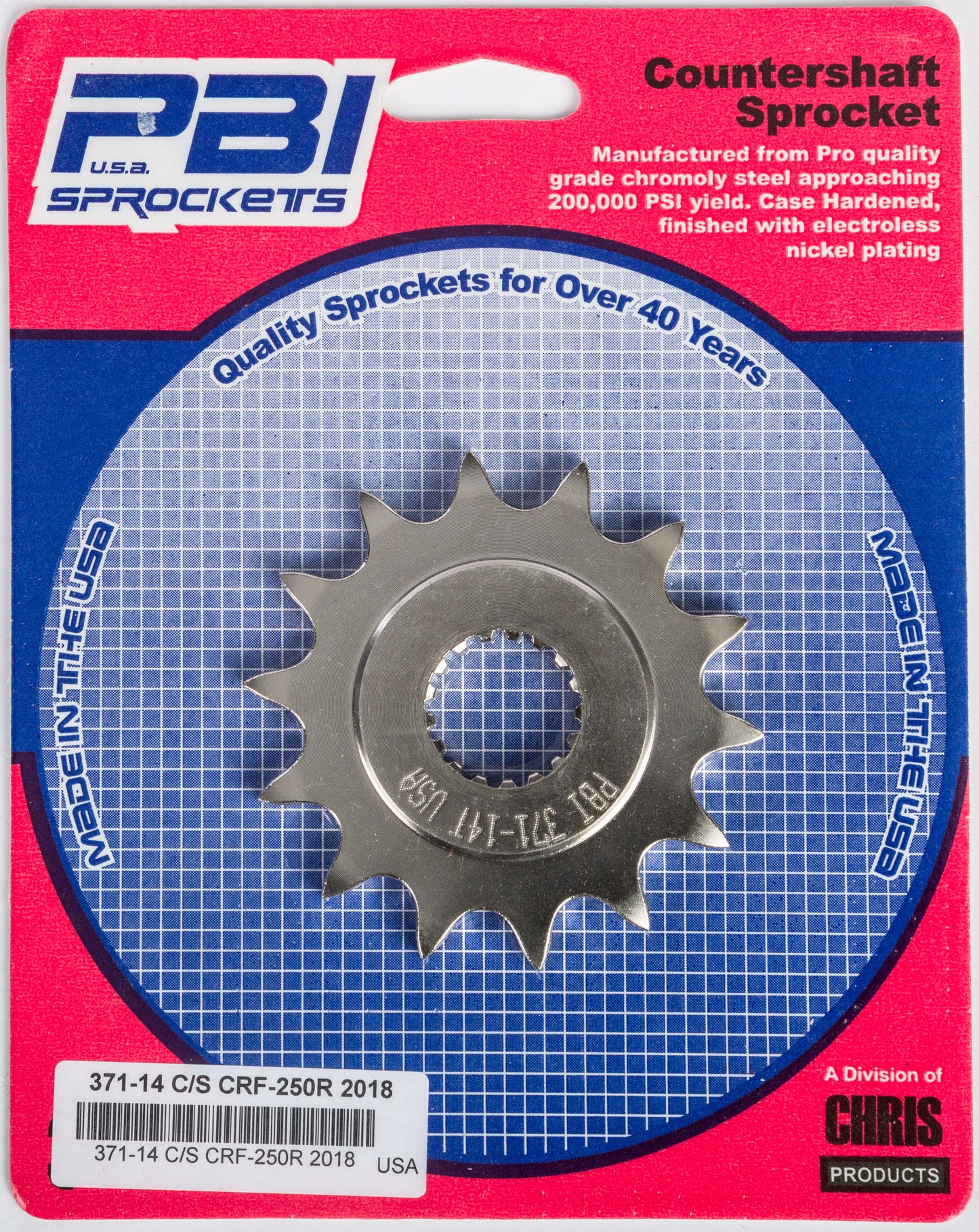 Front Cs Sprocket Steel 14t 520 Hon