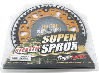 Rear Stealth Sprocket Alu/Stl 48t 520 Gld Kaw/Suz