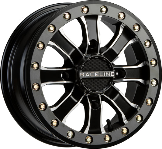 Mamba Bdlk Wheel 14x6 4/110 5+1 (+40mm) Blk/Machined
