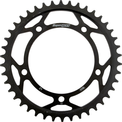 Rear Sprocket Steel 42t 530 Blk Suz