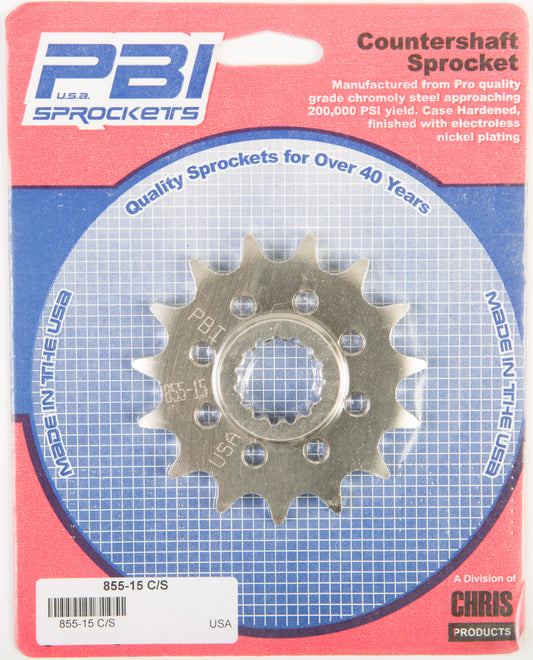 Front Cs Sprocket Steel 15t 520 Beta/Hus/Husq/Ktm