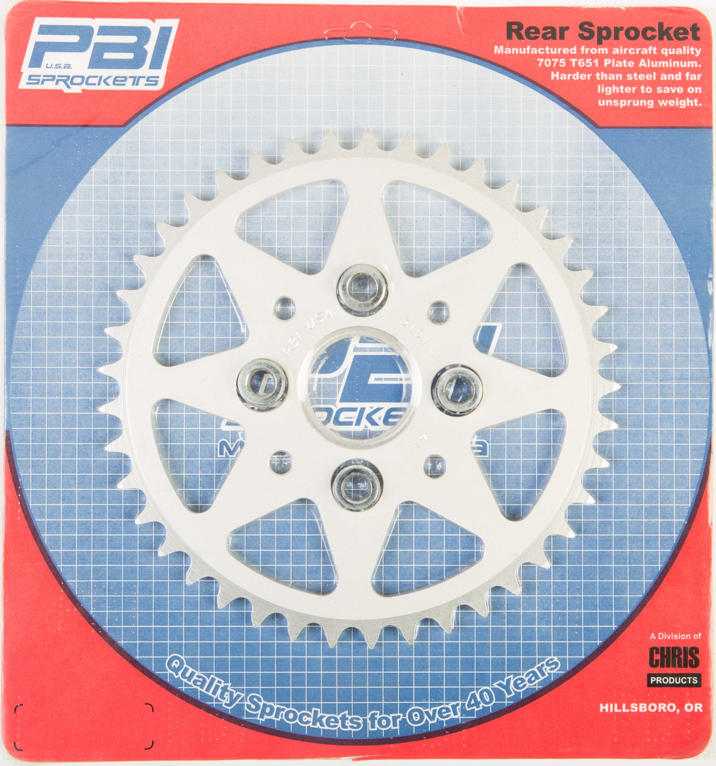 Rear Sprocket Aluminum 41t 520 Hon