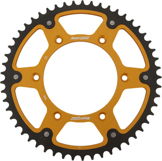 Rear Stealth Sprocket Alu/Stl 53t 520 Gld Hus/Husq/Ktm