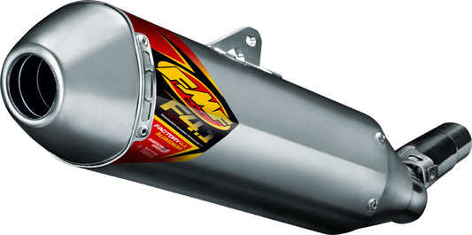Aluminum Factory 4.1 Rct Slip On W/Stainless Endcap