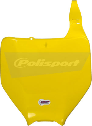 Number Plate Yellow