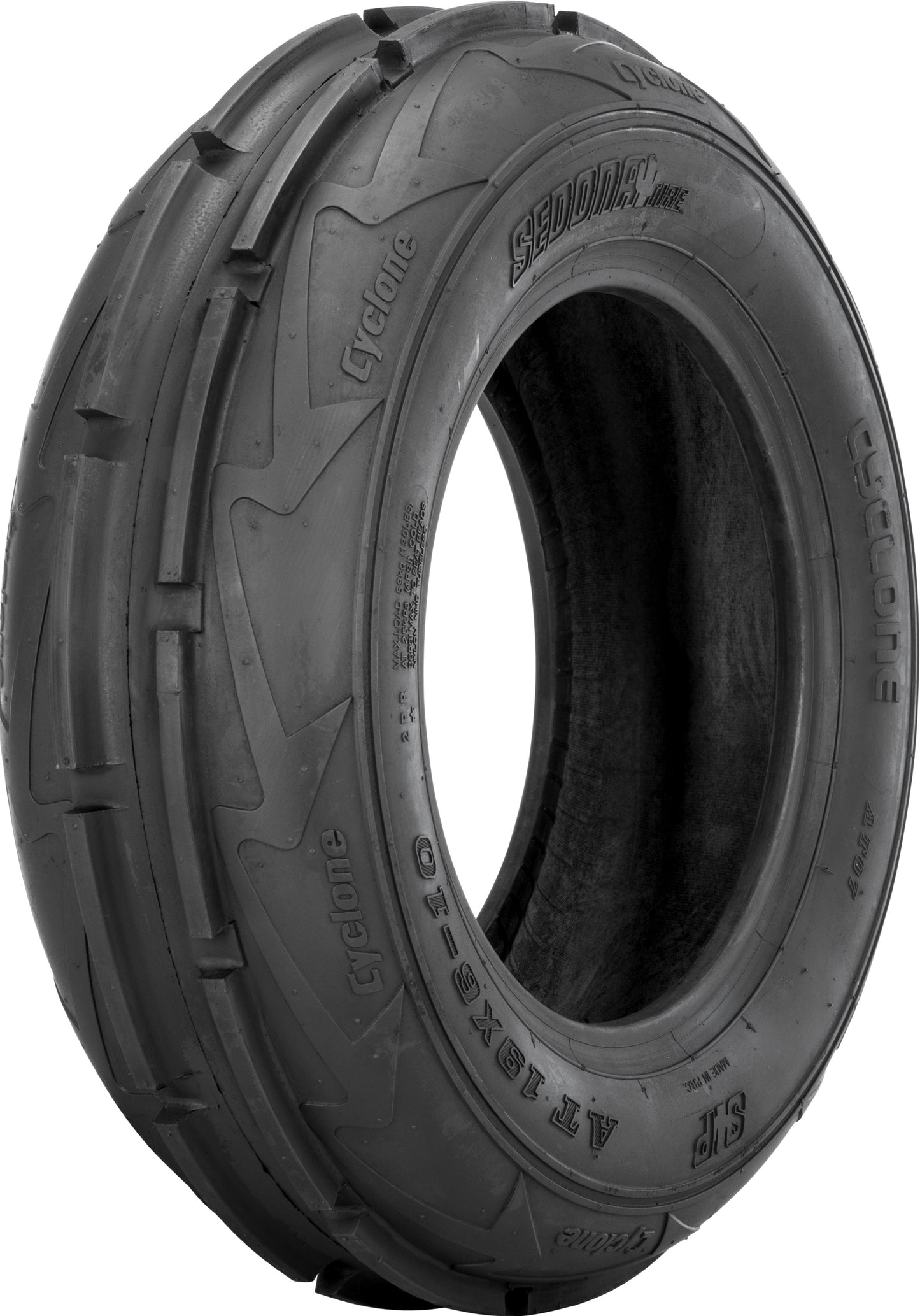 Tire Cyclone Rib 21x7 10 Bias 4pr Lr165lbs