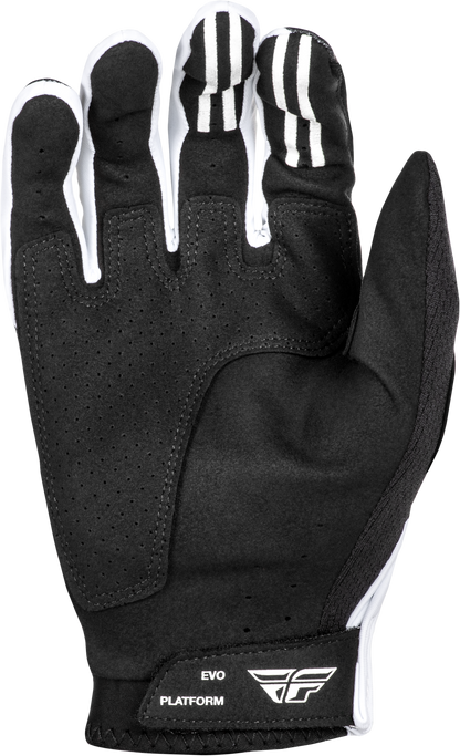 Evolution  Dst Gloves Black/White Md