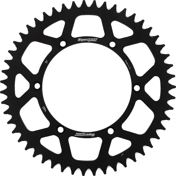 Rear Sprocket Aluminum 51t 520 Blk Kaw