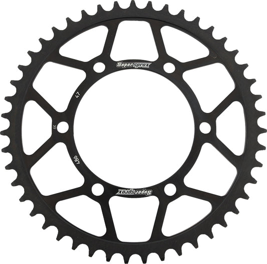 Rear Sprocket Steel 47t 520 Blk Hon/Kaw/Yam