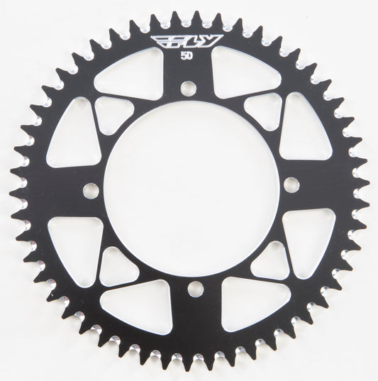 Rear Sprocket Aluminum 50t 420 Blk Kaw/Suz