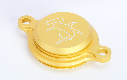 Oil Filter Cover Yz250/450f 10 15 Gold