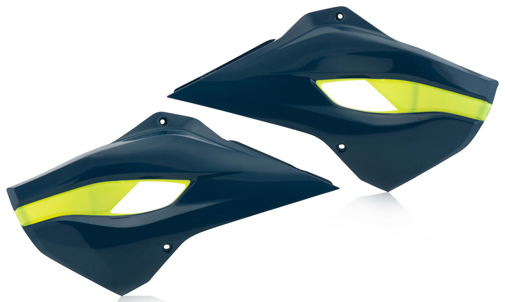 Radiator Shrouds Dark Blue/Yellow