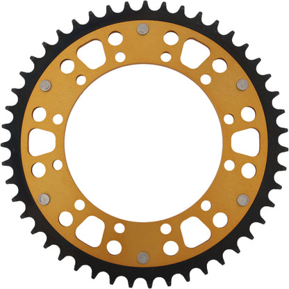 Rear Stealth Sprocket Alu/Stl 47t 520 Gld Kaw