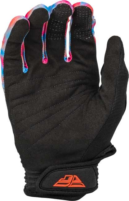 Youth F 16 Gloves Grey/Pink/Blue Ym