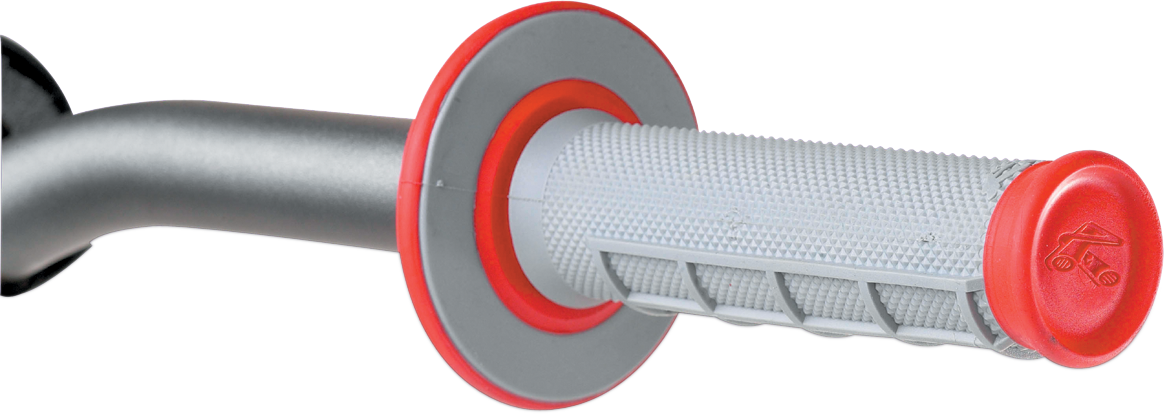 RENTHAL Offroad Dual-Compound Grips - Red G156