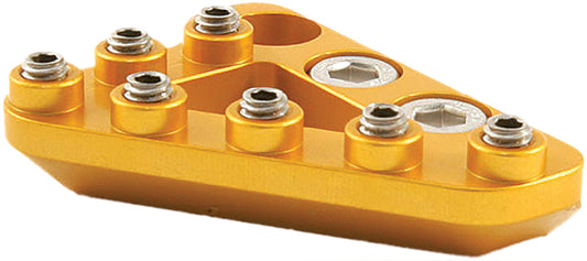 Optional Small Aluminum Brake Lever Tip Gold