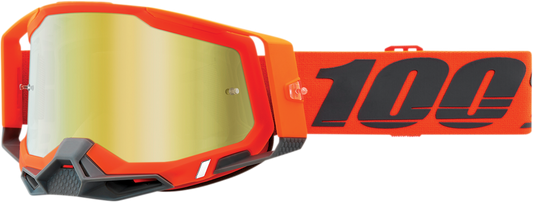 Racecraft 2 Goggles with Kerv Gold Mirror