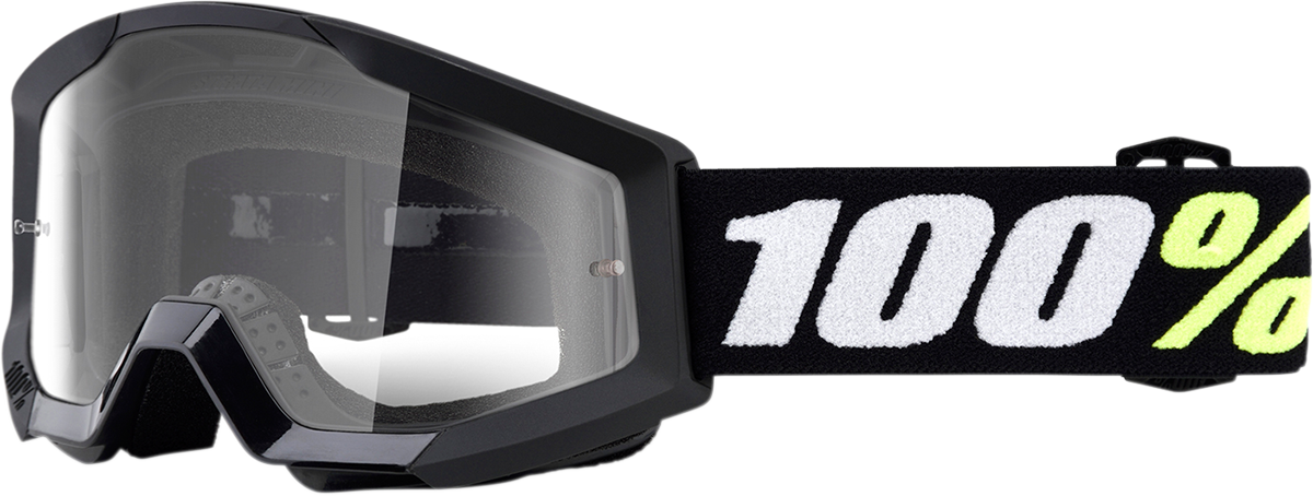 100% Strata Mini Goggles - Black